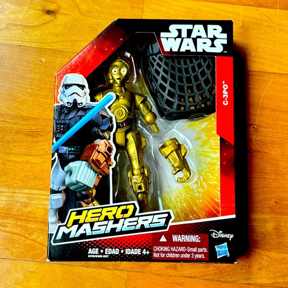Star Wars C-3PO Figurine Disney Hero Mashers Collection - Picture 1 of 8
